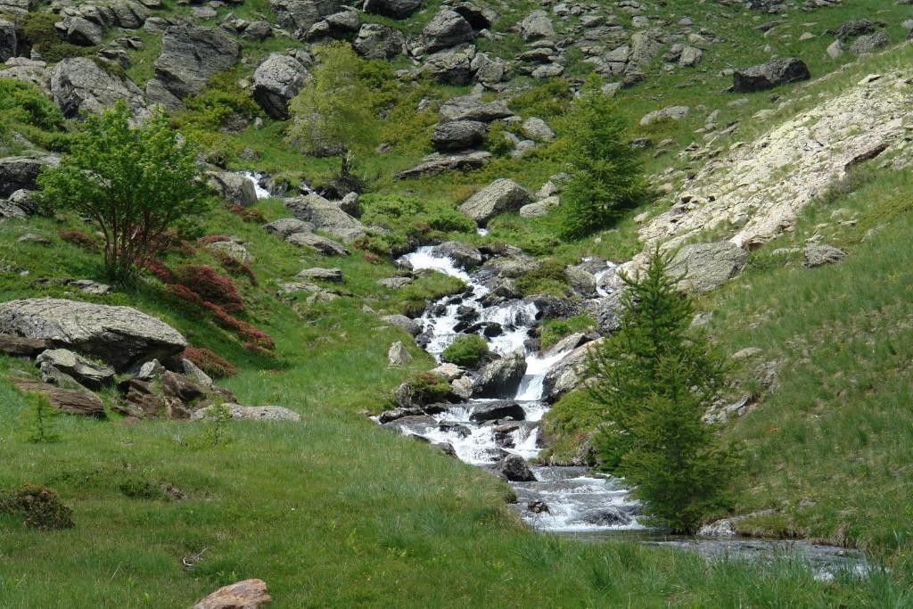 Le Relais Des Vaudois Freissinieres Bagian luar foto